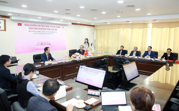 베트남 우호교류도시 박장시 방문단 내방