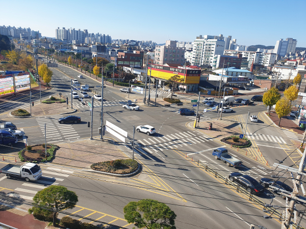 석림사거리 모습