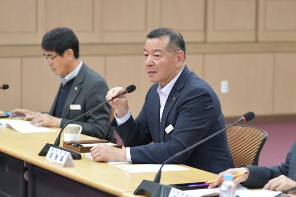 지난 23일  ‘공주시 지역안전지수 향상 방안 연구용역’ 최종보고회 개최 모습