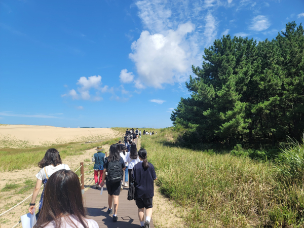 찾아오는 학교환경체험교육 우리마을 자연탐험 사구로 가자!