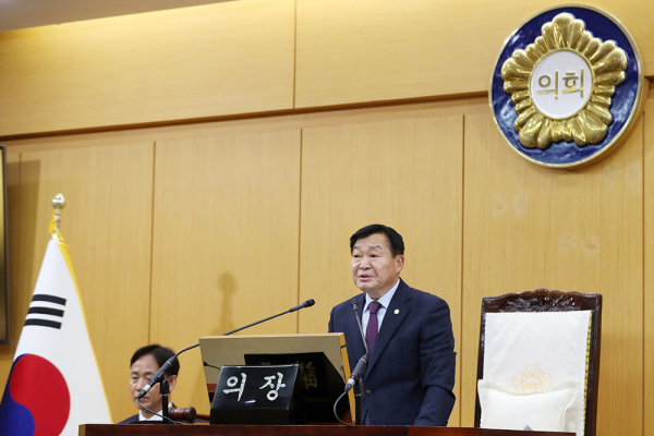 제290회 제2차 정례회 개회 모습