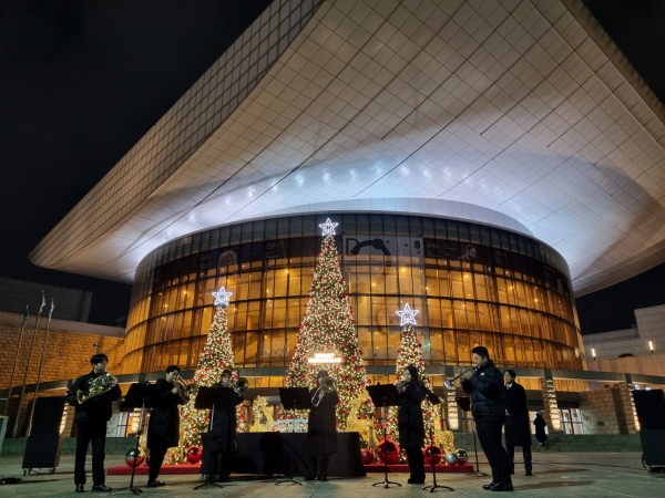 대전예술의전당, 성탄트리 점등식
