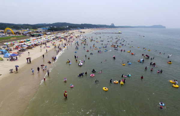 꽃지해수욕장 우수해수욕장 선정 (항공사진)