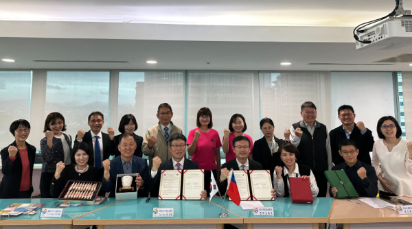 대만 뉴타이페이市(교육국)와 업무협약 체결 단체사진