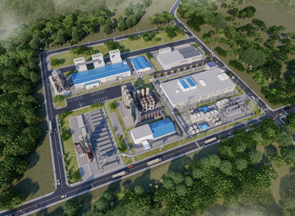 수소터빈 시험연구센터 조감도