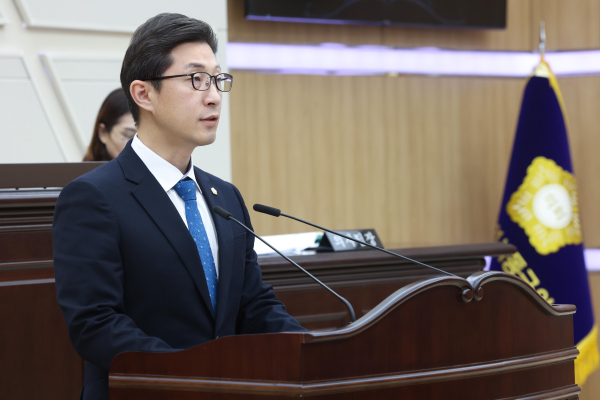 이재규 행정사무감사특별위원장 감사결과 보고