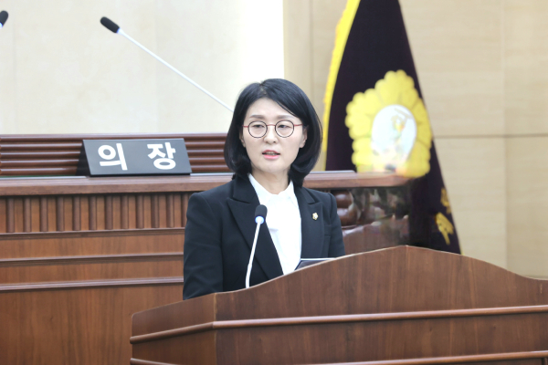 김미정 계룡시의원 시정 질의