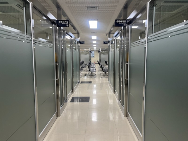 대전정수원 유족 대기실