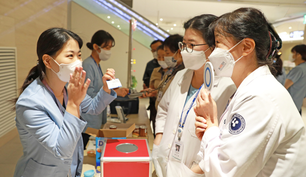 2023년도 제4회 감염관리 캠페인 진행 모습