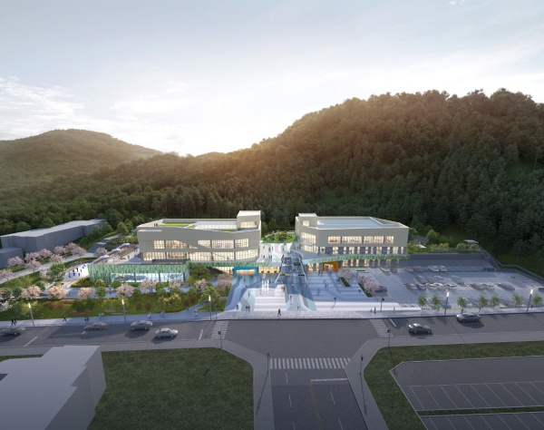 ​‘2023년을 빛낸 군정 10대 시책’ (가족복합 커뮤니티센터 조감도)​