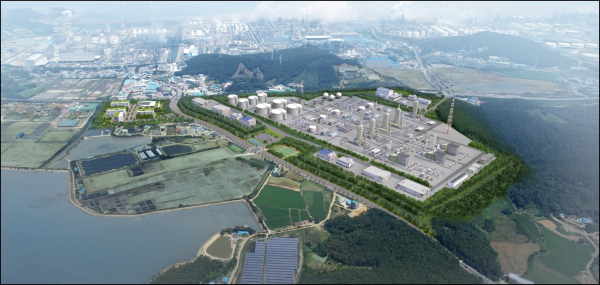 석유화학산업 서산 대산3(확장) 조감도