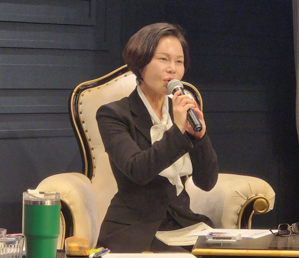 출판기념회를 개최한 김미화 천안시의원/사진=박동혁 기자