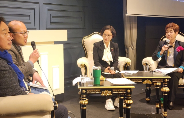 토크콘서트 진행 모습/사진=박동혁 기자