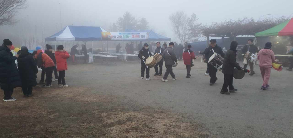 철마산에서 2024년 해맞이 행사