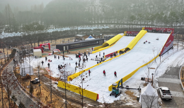 상소동 오토캠핑장 전경