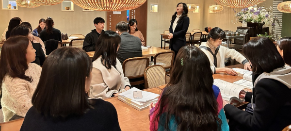 중･고 연계 교과 연구 동아리 결과 공유회 모습