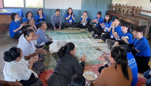 교육봉사 진행 장면/상명대 제공