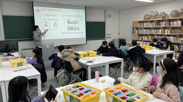 수학체험캠프 '탐구놀이 미래 교실' 운영 모습