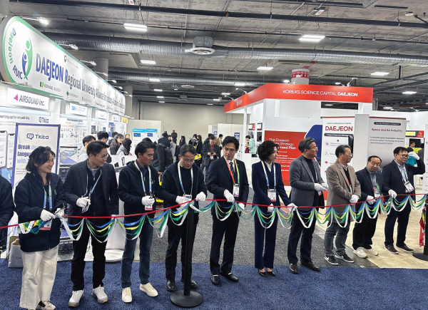 대전권 대학연합 산학협력협의체 연합 부스 오픈식 참석(2024.1.9.)