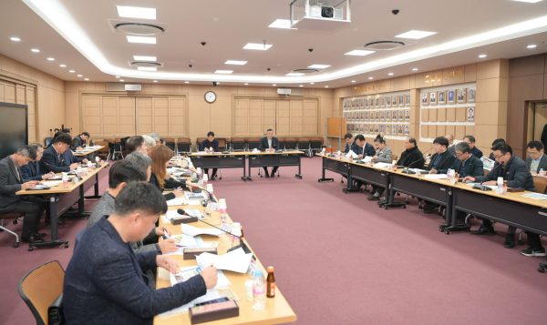 군밤축제 알밤박람회 보고회 모습