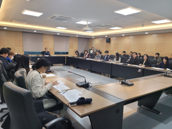 지난 18일, 종합감사 운영 협의회 개최 모습