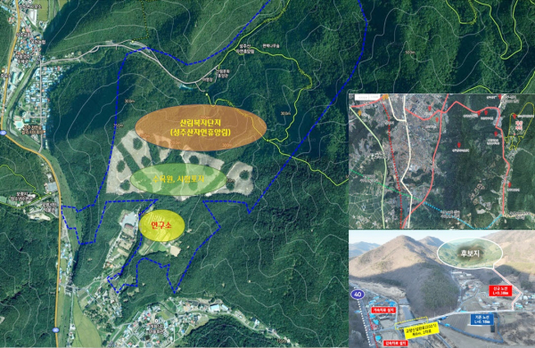 산림자원연구소 후보지 사진