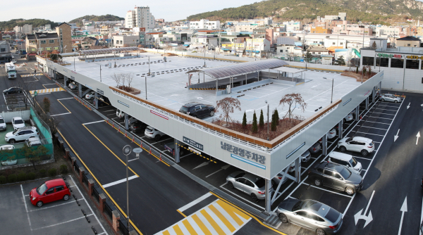 남문공영주차장 모습.