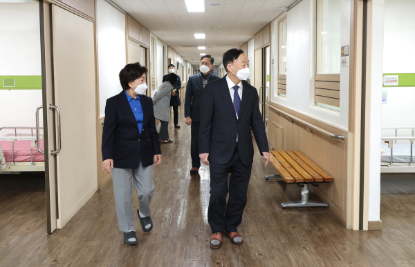 설명절 사회복지시설 위문방문(다비다의집)