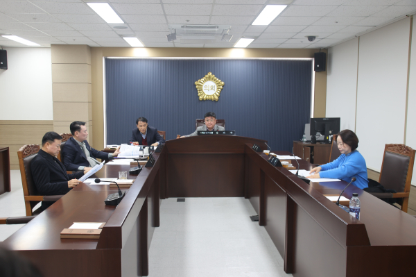 ‘당진시의회 의원 연구모임’ 심의위원회 개최