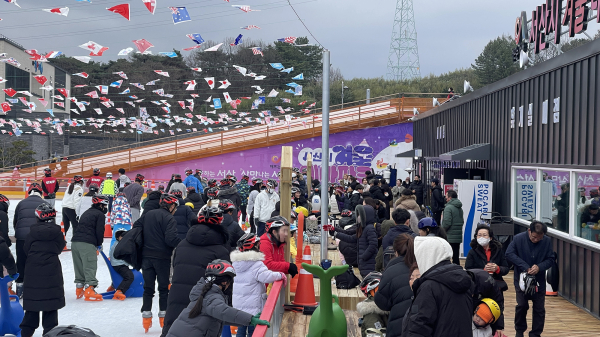 지난해 12월 23일부터 운영된 서산시 겨울 테마파크