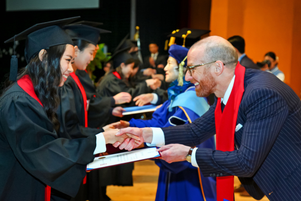 제62회 2023학년도 전기 학위수여식 개최 모습