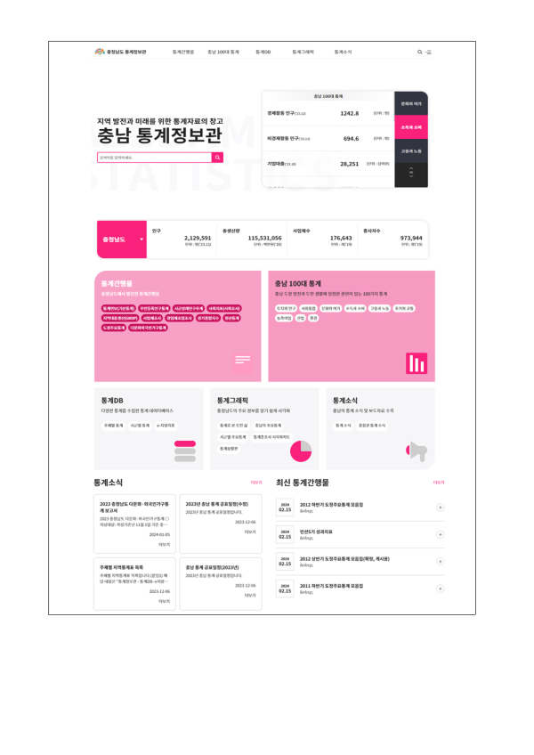 충남 통계정보관