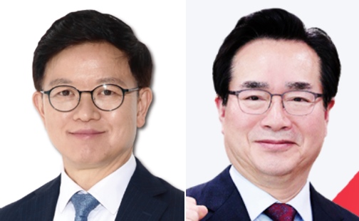 (왼쪽부터)이정만 전 대전지방검찰청 천안지청장, 정황근 전 농림축산식품부 장관