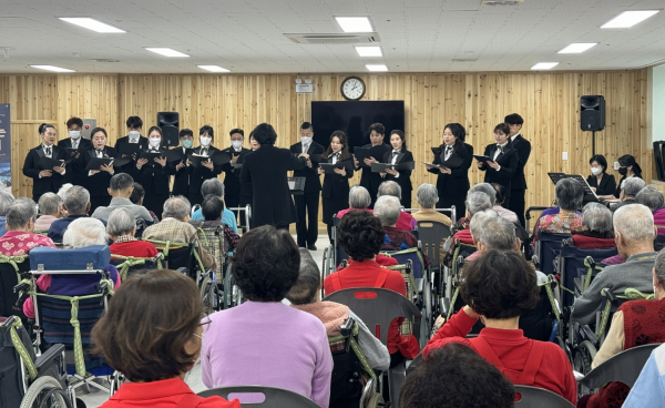 공주시립합창단 ‘찾아가는 연주회’ 운영 모습