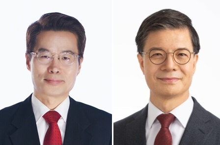 (왼쪽부터) 국민의힘 대전 대덕구 박경호 예비후보, 이석봉 예비후보
