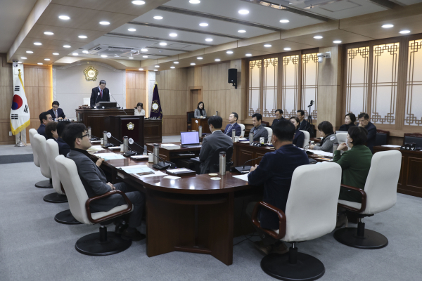 제301회 임시회 폐회