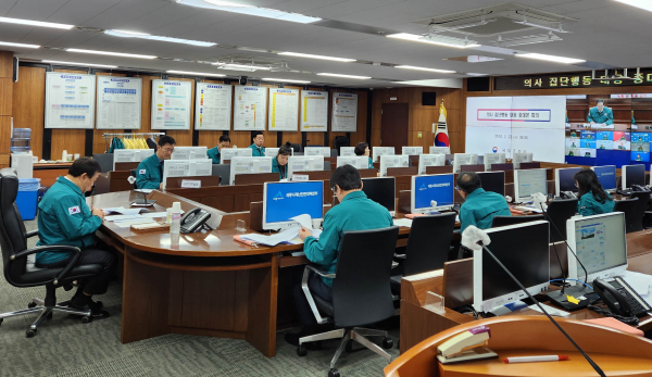 의료 공백 대비 세종시 재난안전대책본부 가동 (긴급회의 진행)