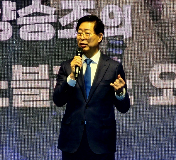 출판기념회를 개최한 양승조 전 충남도지사/사진=박동혁 기자