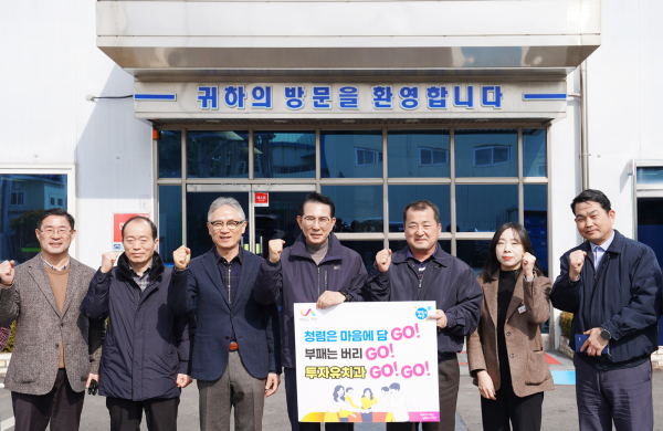 이완섭 서산시장이 27일 ㈜세진을 방문했다