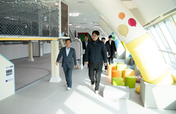 중대재해처벌법 의무이행사항 현장점검(‘24.2.27, 정부세종청사체육관)