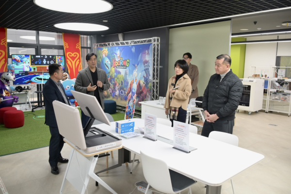 서초 스마트 유스센터 방문 모습