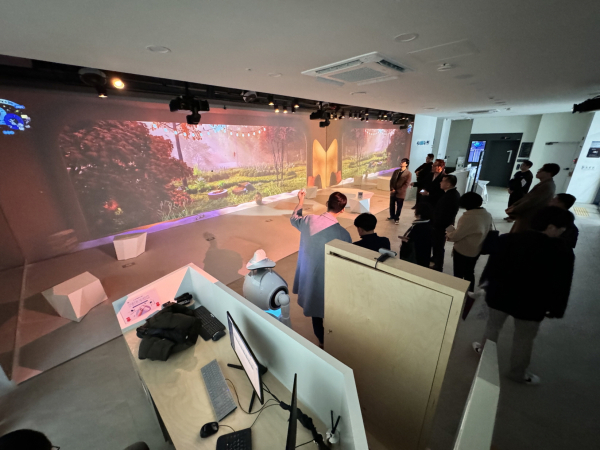 서초 스마트 유스센터 방문 모습