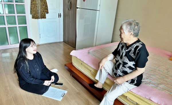 지난 노인맞춤돌봄서비스 현장 모습