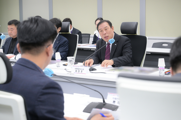 5일, 2025년도 정부예산 확보 보고회 개최 모습