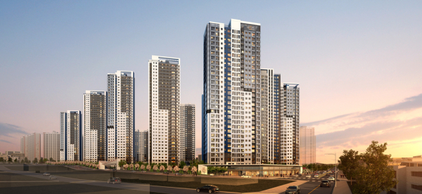 대전 성남 우미린 뉴시티 투시도