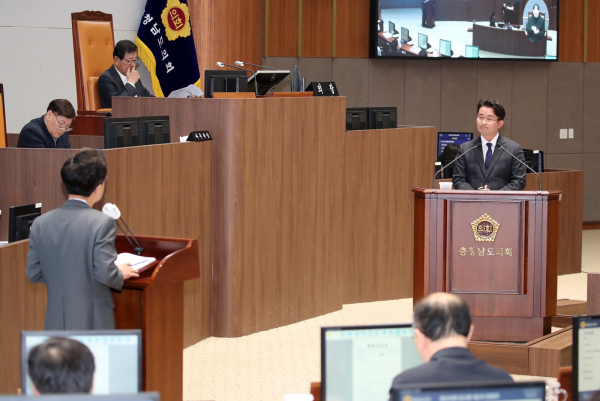 제350회 임시회 제2차 본회의 안장헌 의원 도정 교육행정질문