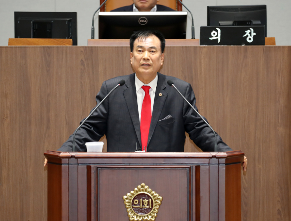 제350회 임시회 제2차 본회의 방한일 의원 도정 교육행정질문