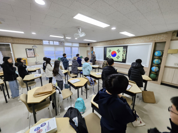 서부글로벌영재교육원 입학식 개최 모습