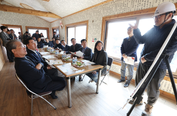 제350회 임시회 기획경제위원회 현장방문(논산 연무안심시장)