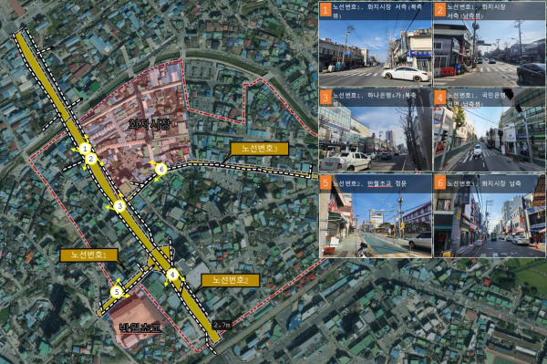 지중화사업 위치도